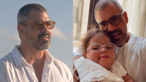 Juliano Cazarré compartilha emoção e fé ao relatar desafios de saúde da filha