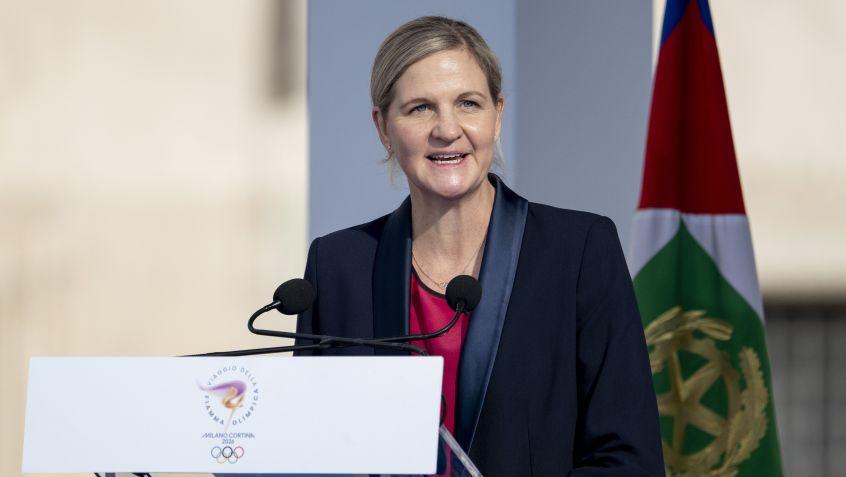 Kirsty Coventry, presidente do Comitê Olímpico Internacional • Antonio Masiello/Getty Images
