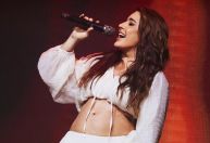 Lauana Prado mostra registros da revelação da gravidez: "Noite linda"