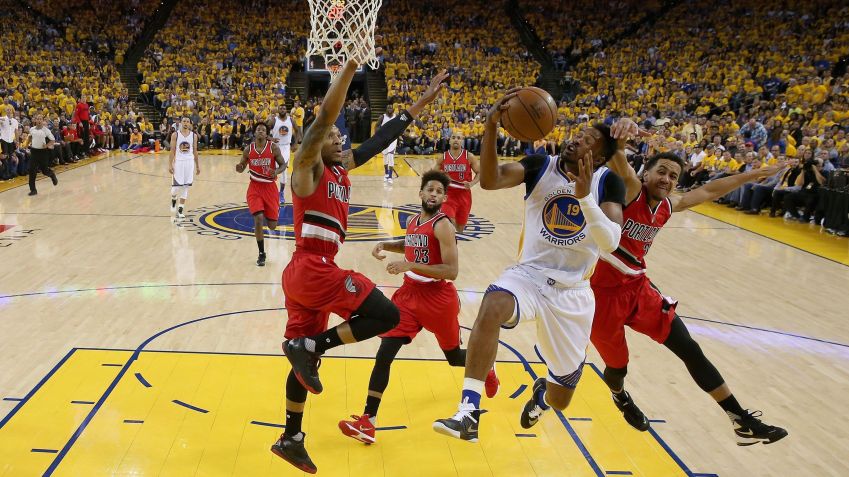 Leandro Barbosa em ação pelo Golden State Warriors, equipe pela qual foi campeão da NBA • Ezra Shaw/Getty Images