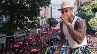 Léo Santana comanda Bloco da Gold no pré-Carnaval do Rio; veja fotos