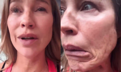 Luana Piovani se irritou ao ser fotografada em shopping