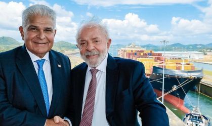 Lula se reúne com presidente do Panamá durante agenda internacional
