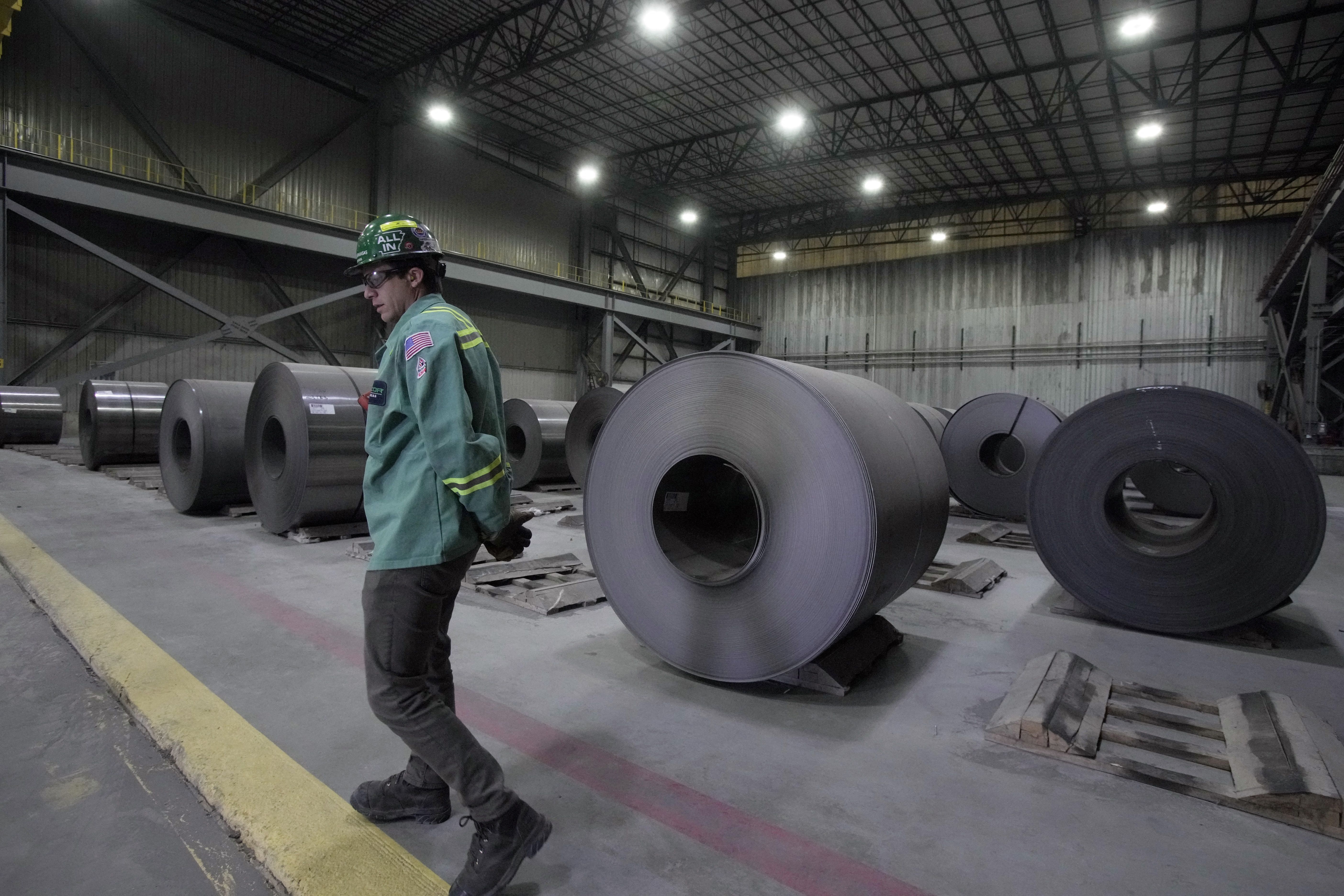 Fábrica da Nucor em Blytheville, EUA