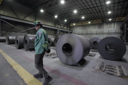 Fábrica da Nucor em Blytheville, EUA