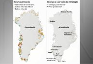 Groenlândia: Mapa mostra riqueza mineral inexplorada na ilha alvo de Trump