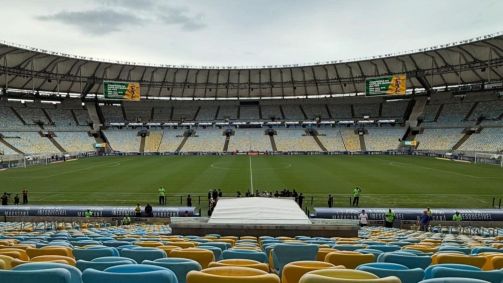 Maracanã antes de Fluminense x Flamengo pelo Carioca 2026