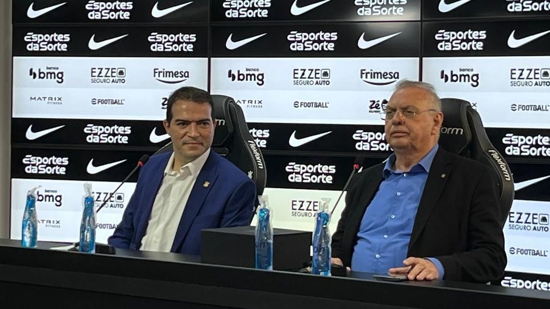Marcelo Paz foi apresentado como novo diretor de futebol do Corinthians