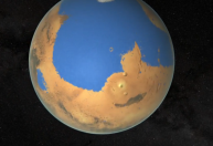 Marte teve oceanos no passado e foi "planeta azul" como a Terra