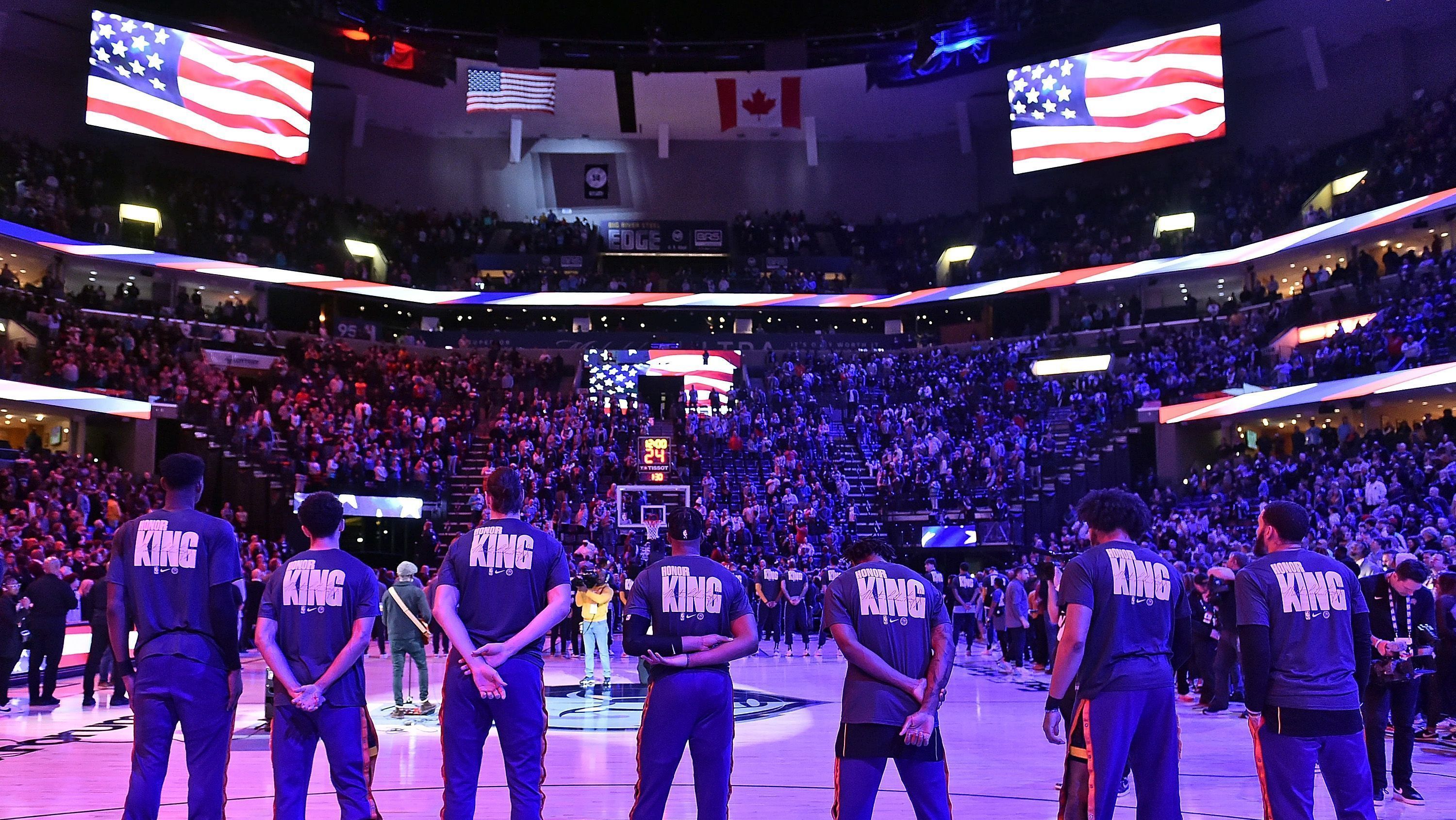 Duelo entre Phoenix Suns e Memphis Grizzlies no Martin Luther King Day de 2024