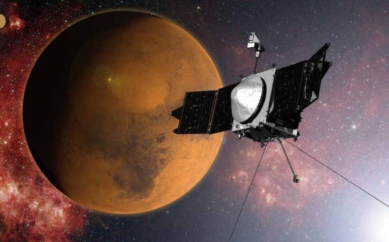 Sonda Maven chegou à órbita de Marte em 2014, e perdeu contato no dia 6 de dezembro de 2025 • Nasa