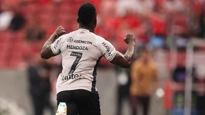 Mendoza abriu o placar contra o Internacional