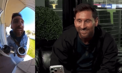 Messi diz passar "muito tempo" no TikTok e reage a vídeo dele feito com IA