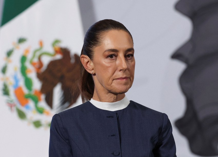 Presidente do México, Claudia Sheinbaum • REUTERS/Henry Romero