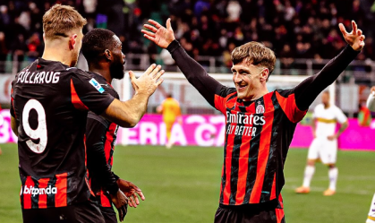 Milan conquista vitória magra e segue colado na liderança da Serie A