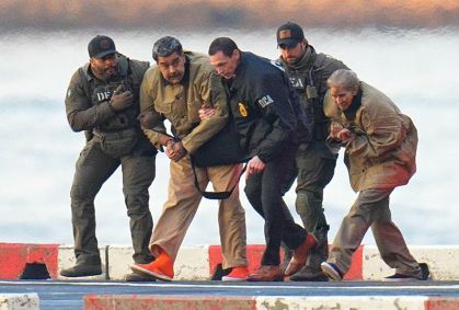 Veja fotos de Maduro em dia de audiência em Nova York