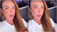 Nicole Bahls, 39, passou por um momento de apur
