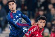 Arsenal não sai do empate com Forest, mas amplia vantagem na Premier League