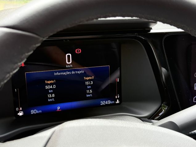 Consumo urbano no trajeto 2 com o Onix Plus Premier • Rodrigo Barros/CNN