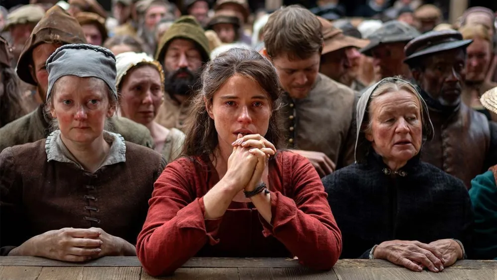Jessie Buckley no filme "Hamnet, a vida antes de Hamlet"