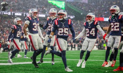 Patriots comemoram vitória na NFL