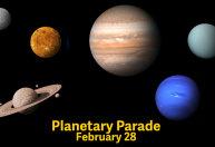 Datas para olhar o céu: desfile planetário, meteoro e eclipse no calendário