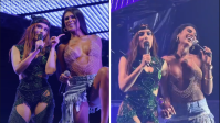 Pocah sobe bêbada no palco com Anitta e brinca sobre fim da amizade