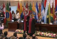 Rodrigo Mudrovitsch toma posse como presidente da Corte Interamericana