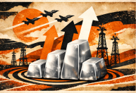 Prata dispara 200% em um ano, mas não reluz como ouro