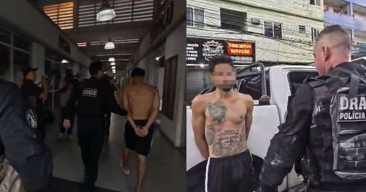 Homem apontado como líder do Comando Vermelho na Bahia é preso no Rio