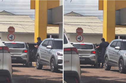 Uma investiga&ccedil;&atilde;o da PF (Pol&iacute;cia Federal) identificou imagens que mostram um motorista utilizando o carro do prefeito de Macap&aacute; (AP), Dr. Furlan (MDB), indo a ag&ecirc;ncias banc&aacute;rias para sacar valores em esp&eacute;cie