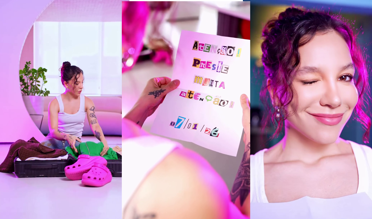 Anúncio no perfil da cantora fez com que os fãs especulassem sobre participação em reality