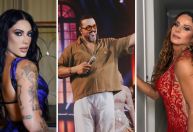 "Três Graças": namorada de Belo fala sobre beijo do cantor e Viviane Araújo