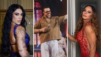 "Três Graças": namorada de Belo fala sobre beijo do cantor e Viviane Araújo
