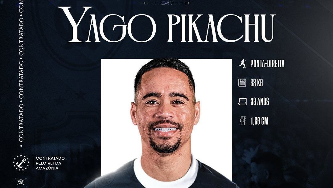 Yago Pikachu foi anunciado pelo Remo