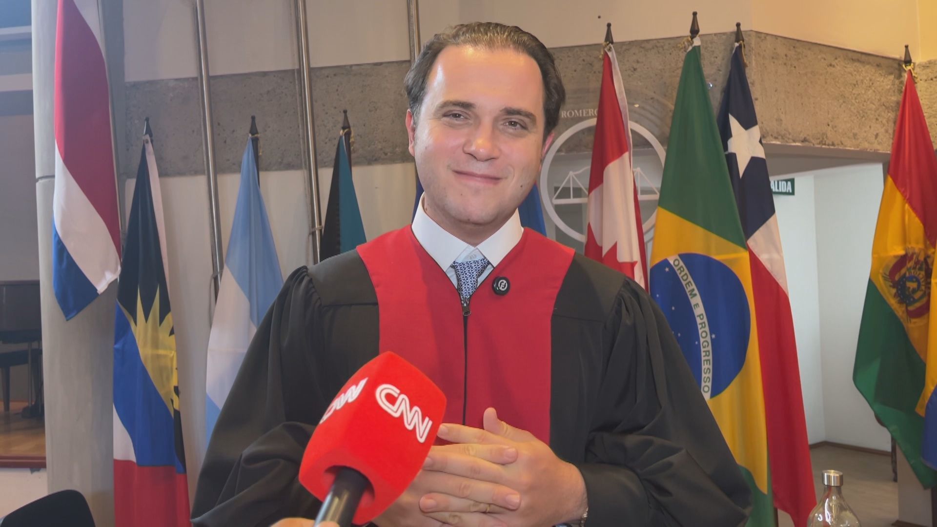 Rodrigo Mudrovitsch, presidente da Corte Interamericana de Direitos Humanos, em entrevista à CNN Brasil