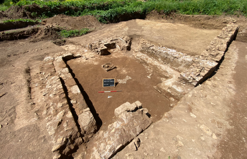 Novas descobertas arqueológicas no Parque das Acácias em Pietralata. • Superintendência Especial do Ministério da Cultura de Roma