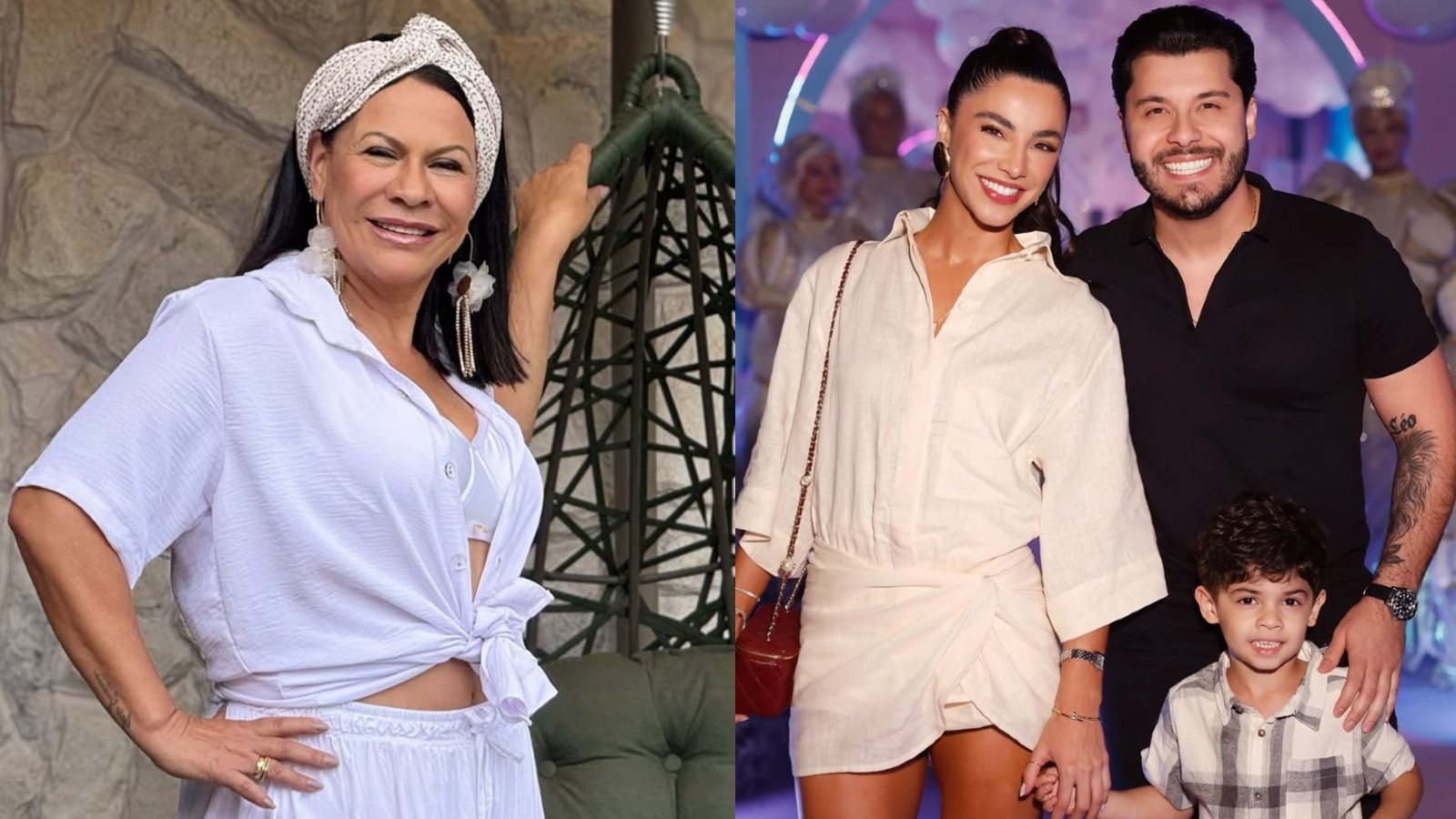 Gabriela Versiani está noiva de Léo, filho de Murilo Huff e neto de Ruth Moreira