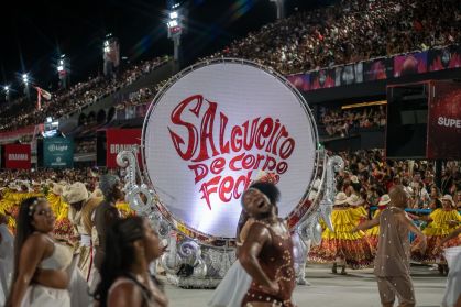 Ensaio técnico do Salgueiro em 2025