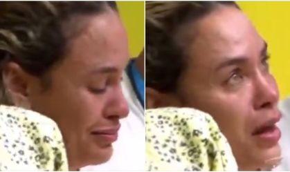 BBB 26: após visita de Gil do Vigor, Sarah Andrade chora e desabafa