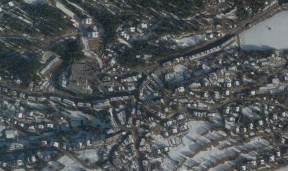 Imagens de satélite mostram bar "Le Constellation" e a estação de esqui Crans-Montana, na Suíça, onde dezenas de pessoas morreram em festa de Ano Novo