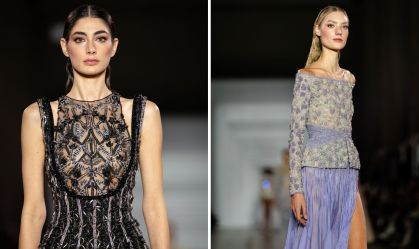 Pele glow e tons terrosos: os destaques de beleza na alta-costura de Paris