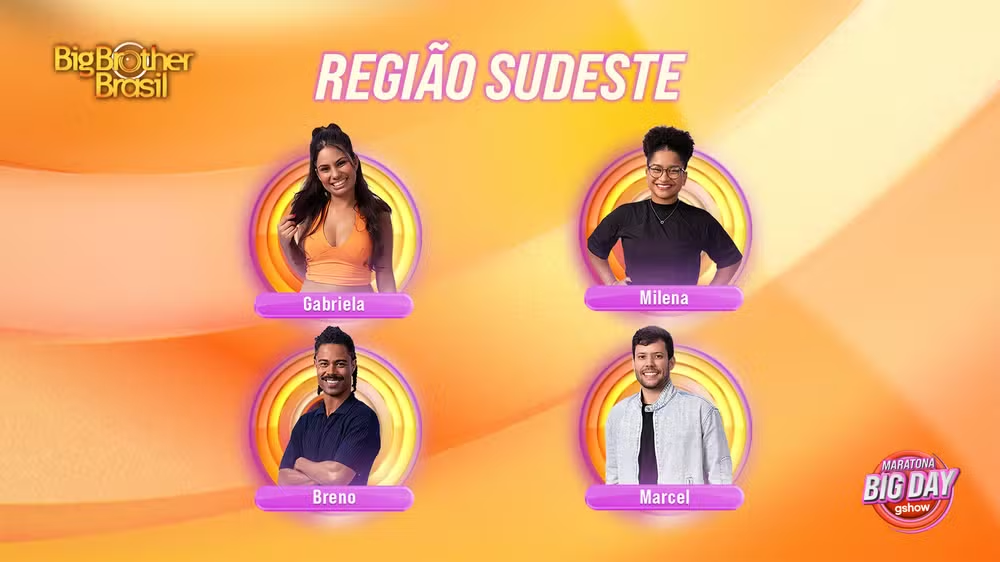 BBB 26: conheça os participantes da Casa de Vidro da região Sudeste