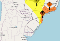 Tempestades com granizo e ventos de até 100 km/h devem atingir o Sul