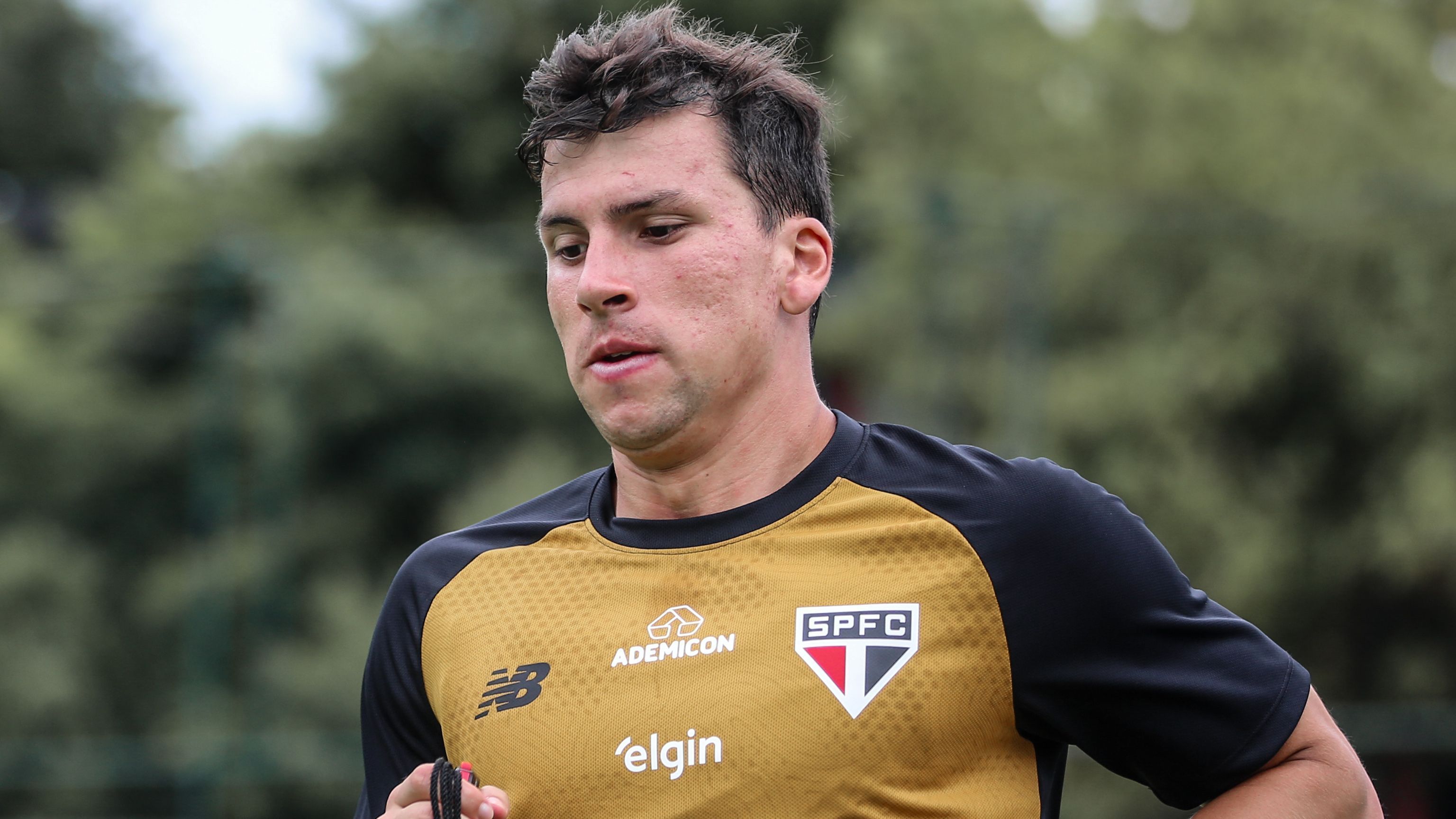 Tapia em treino do São Paulo