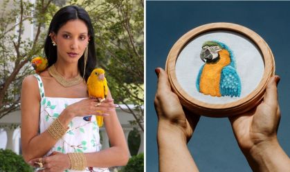 Thayná Soares é o nome por trás da marca Thayna Caiçara, que levará o artesanato brasileiro a Semana de Alta-Costura de Paris
