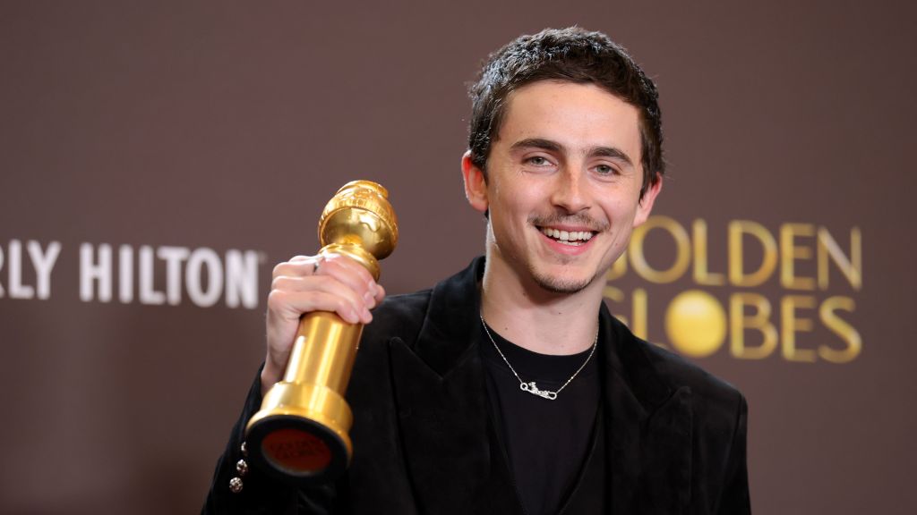 Timothée Chalamet ganhou o prêmio de Melhor Ator em Filme de Comédia ou Musical no Globo de Ouro 2026 por "Marty Supreme"