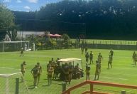 Jogadores do São Paulo não falam com a imprensa após treino no CT