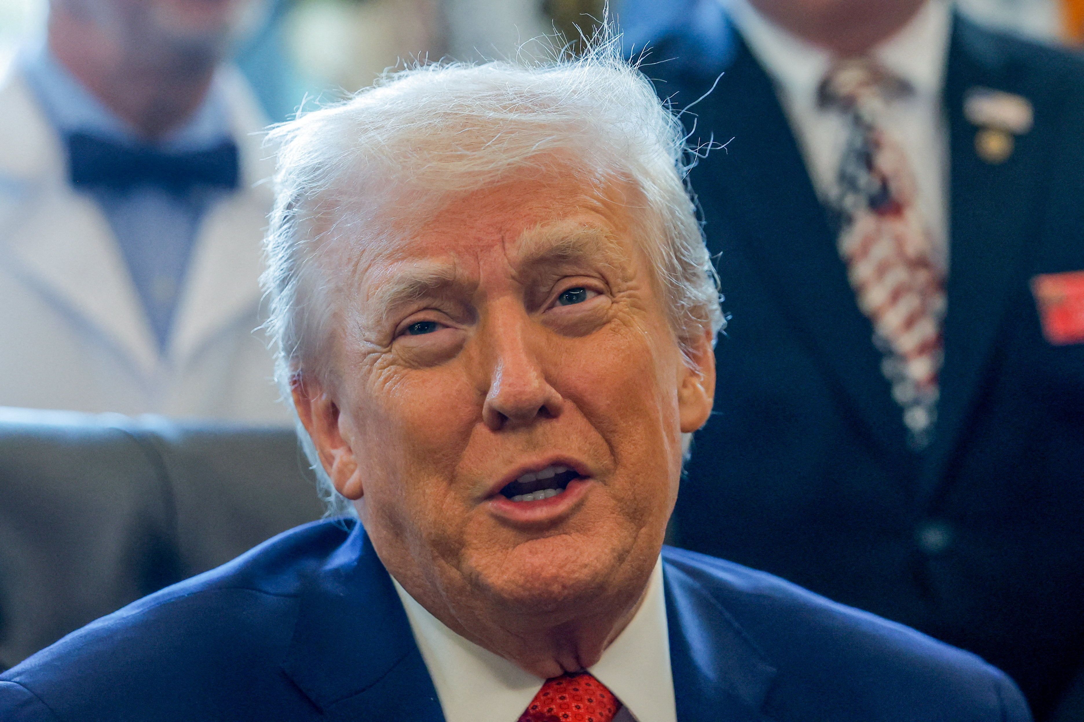 Presidente dos EUA, Donald Trump, na Casa Branca