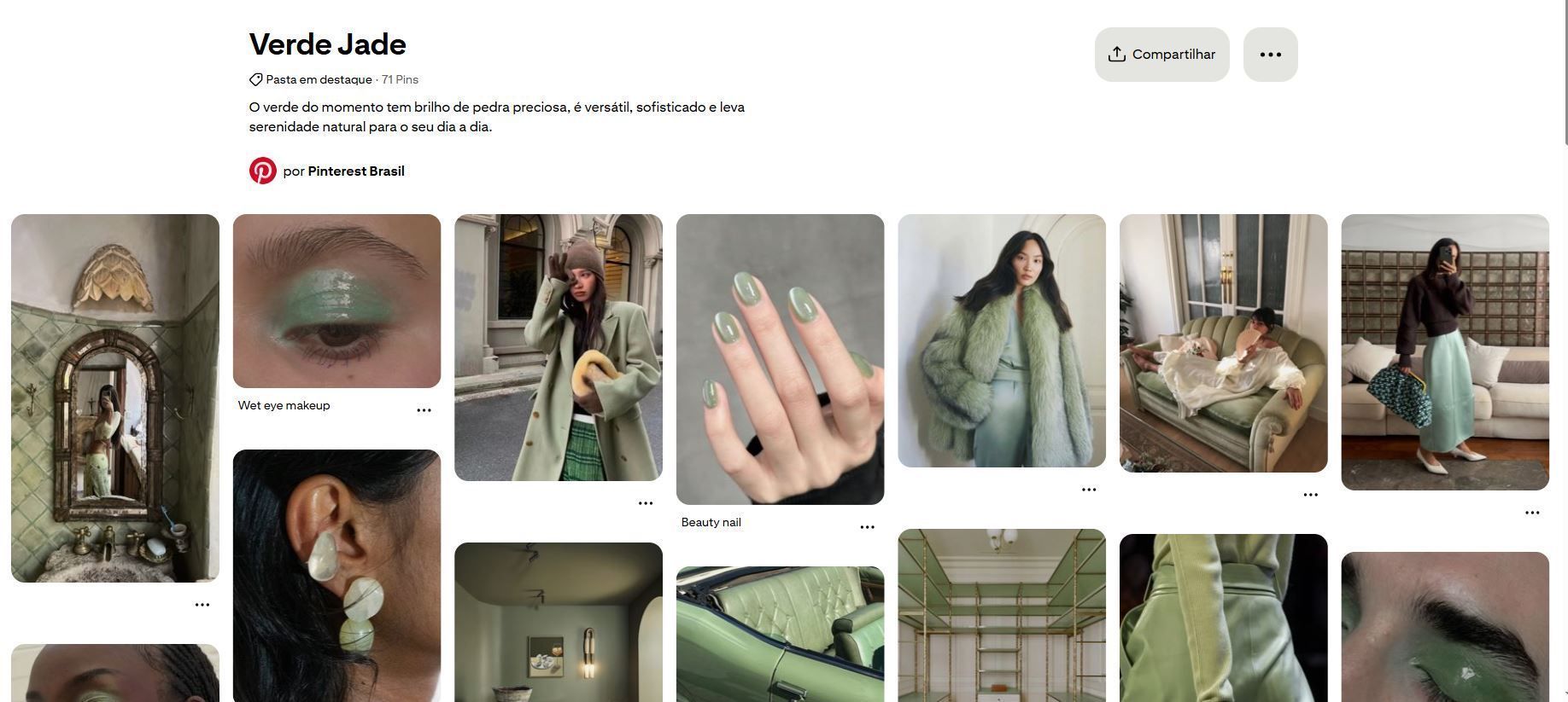 Verde Jade • Reprodução/Pinterest